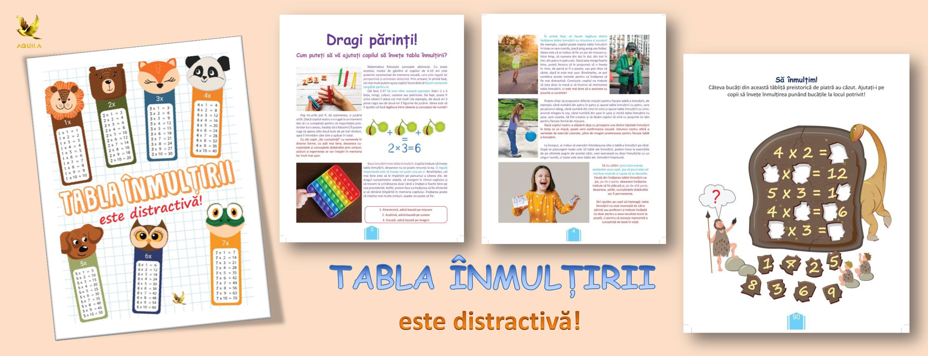 Tabla înmulțirii este distractivă!